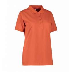 RESTPOSTEN: ARBEITS-POLO-SHIRT DAMEN | PRO Wear 321 von ID / Farbe: coral / 50% BAUMWOLLE 50% POLYESTER