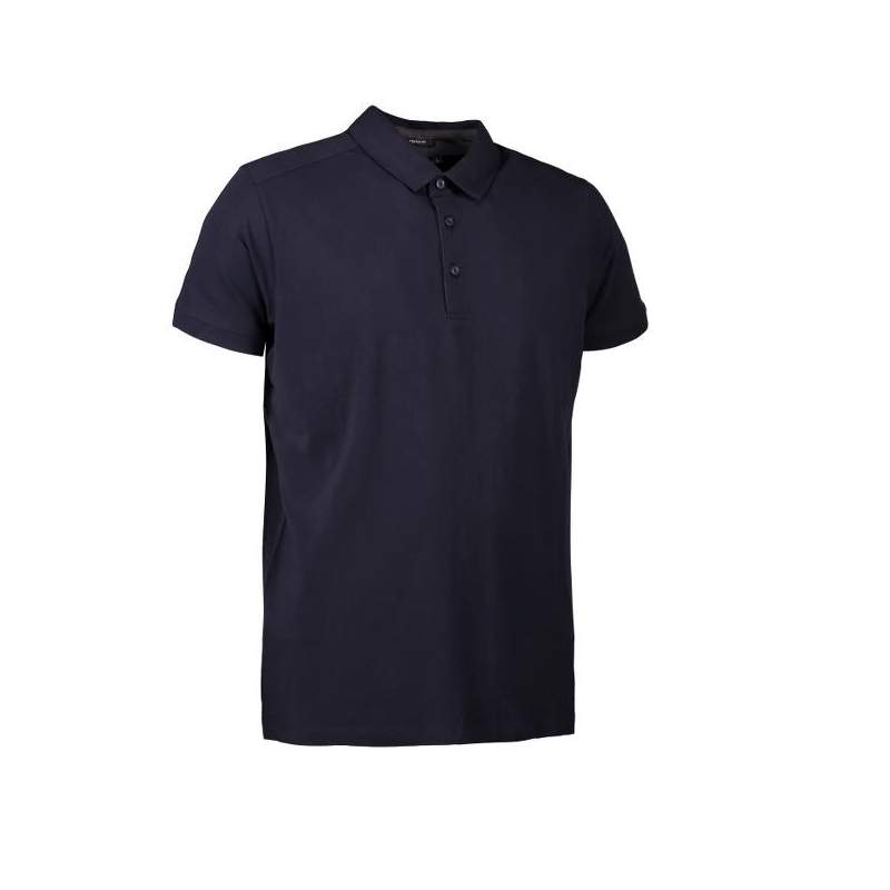 RESTPOSTEN: ARBEITS-POLO-SHIRT HERREN | Business  Stretch 534 von ID / Farbe: navy / 95% BAUMWOLLE 5% ELASTANE | MEIN-KASACK.de - KASACK - KASACKS