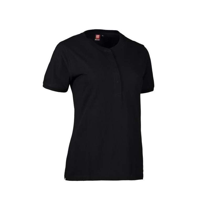 RESTPOSTEN: ARBEITS-POLO-SHIRT DAMEN |PRO Wear CARE 375 von ID / Farbe: schwarz / 50% BAUMWOLLE 50% POLYESTER | MEIN-KASACK.de - KASACK - KASACKS