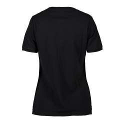RESTPOSTEN: ARBEITS-POLO-SHIRT DAMEN |PRO Wear CARE 375 von ID / Farbe: schwarz / 50% BAUMWOLLE 50% POLYESTER