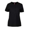 RESTPOSTEN: ARBEITS-POLO-SHIRT DAMEN |PRO Wear CARE 375 von ID / Farbe: schwarz / 50% BAUMWOLLE 50% POLYESTER