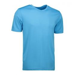 YES Active Herren T-Shirt 2030 von ID / Farbe: cyan / 100% POLYESTER - | MEIN-KASACK.de | kasack | kasacks | kassak | be