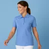 ARBEITS-POLO-SHIRT DAMEN |PRO Wear CARE 377 von ID / Farbe: hellblau / 50% BAUMWOLLE 50% POLYESTER