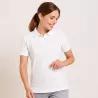 ARBEITS-POLO-SHIRT DAMEN |PRO Wear CARE 377 von ID / Farbe: weiß / 50% BAUMWOLLE 50% POLYESTER