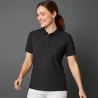 ARBEITS-POLO-SHIRT DAMEN |PRO Wear CARE 377 von ID / Farbe: silver grey / 50% BAUMWOLLE 50% POLYESTER