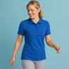 ARBEITS-POLO-SHIRT DAMEN | Business Stretch 535 von ID / Farbe: azur / 95% BAUMWOLLE 5% ELASTANE