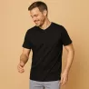 T-TIME® Herren T-Shirt | V-Ausschnitt |514 von ID / Farbe: schwarz / V-Ausschnitt / 100% BAUMWOLLE