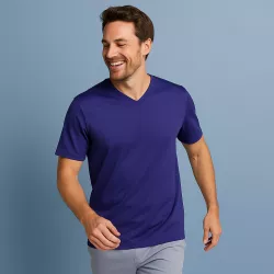 ARBEITS-T-SHIRT HERREN | YES Active 2030 von ID / Farbe: kornblau / 100% POLYESTER