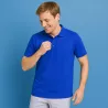 ARBEITS-POLO-SHIRT HERREN | STRETCH 525 von ID / Farbe: königsblau / 95% BAUMWOLLE 5% ELASTHAN