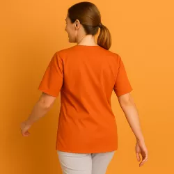 DAMEN - KASACK 2651 von MEIN-KASACK.de / Farbe: orange / 65%PES - 35%BW - 170g/m²