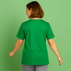 DAMEN - KASACK 273 von MEIN-KASACK.de / Farbe: light green / 50% Baumwolle 50% Polyester 175 gr.