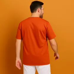 HERREN - KASACK 2651 von MEIN-KASACK.de / Farbe: orange / 65%PES - 35%BW - 170g/m²