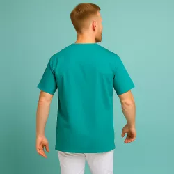 HERREN - KASACK 273 von MEIN-KASACK.de / Farbe: teal / 50% Baumwolle 50% Polyester 175 gr.