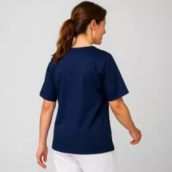 DAMEN - STRETCH - KASACK 2692 von MEIN-KASACK.de / Farbe: marine / 160g/m²-53% BW-44% PES-3% Spandex