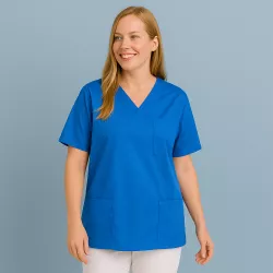 KASACK / KASACKS von MEIN-KASACK.de / Farbe: azur / 65%PES - 35%BW - 170g/m²