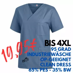 DAMEN - KASACK 769 von LEIBER / Farbe: königsblau / 50 % Baumwolle 50 % Polyester