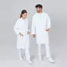 DAMEN - ARZTKITTEL - LABORKITTEL 279 von EXNER / Farbe: weiß / 100% Baumwolle - 230g