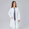 DAMEN - ARZTKITTEL - LABORKITTEL 290 von EXNER / Farbe: weiß / 100% Baumwolle 230g