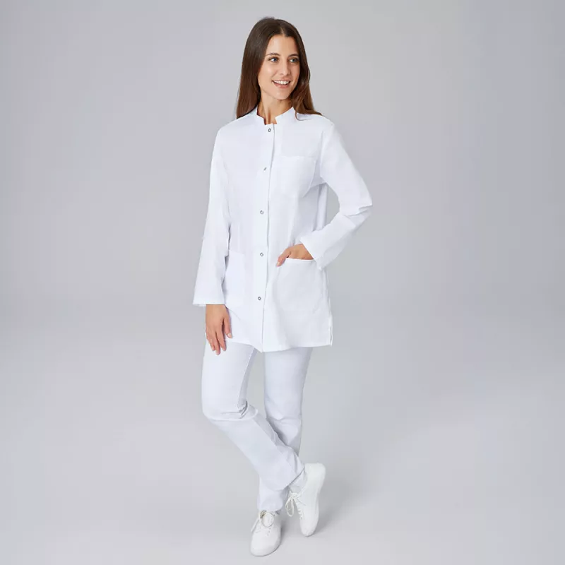 DAMEN - ARZTKITTEL - LABORKITTEL 292 von EXNER / Farbe: weiß / 50% PES - 50%BW - 175g | MEIN-KASACK.de - KASACK - KASACKS
