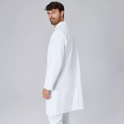 HERREN - ARZTKITTEL - LABORKITTEL 275 von EXNER / Farbe: weiß / 65% PES - 35%BW - 220g