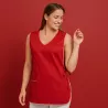 Überwurfschürze 594 von LEIBER / Farbe: rot / 65 % Polyester 35 % Baumwolle