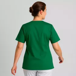 DAMEN - KASACK 769 von LEIBER / Farbe: gärtnergrün / 50 % Baumwolle 50 % Polyester