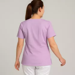 DAMEN - KASACK 769 von LEIBER / Farbe: flieder / 50 % Baumwolle 50 % Polyester