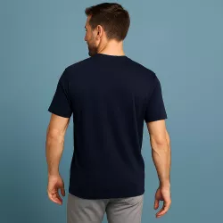 ARBEITS-T-SHIRT (Unisex - Herren - Damen) | 500 von ID / Farbe: navy / 100% BAUMWOLLE