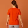 ARBEITS-T-SHIRT DAMEN | T-TIME 511 von ID / Farbe: orange / 100% BAUMWOLLE