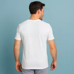 ARBEITS-T-SHIRT HERREN | T-TIME 514 von ID / Farbe: weiß / 100% BAUMWOLLE