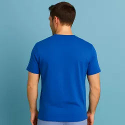 ARBEITS-T-SHIRT HERREN | T-TIME 514 von ID / Farbe: azur / 100% BAUMWOLLE