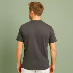 ARBEITS-T-SHIRT HERREN | T-TIME 510 von ID / Farbe: graphit / 100% BAUMWOLLE