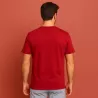 ARBEITS-T-SHIRT HERREN | T-TIME 502 von ID / Farbe: rot / 100% BAUMWOLLE