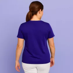ARBEITS-T-SHIRT DAMEN | YES Active 2032 von ID / Farbe: kornblau / 100% POLYESTER