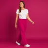 DAMEN ARBEITSHOSE MEDIZIN | 330 von MEIN-KASACK.de / Farbe: berry / 50% Baumwolle, 50% Polyester, 175 g
