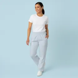 DAMEN ARBEITSHOSE MEDIZIN | 330 von MEIN-KASACK.de / Farbe: silbergrau / 50% Baumwolle, 50% Polyester, 175 g