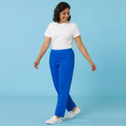 DAMEN ARBEITSHOSE MEDIZIN | ESSENTIAL HM 14 von KARLOWSKY / Farbe: königsblau / 65% Polyester 35% Baumwolle 150g