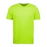 RESTPOSTEN: ARBEITS-T-SHIRT HERREN | YES Active 2030 von ID / Farbe: lime / 100% POLYESTER