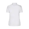 RESTPOSTEN: ARBEITS-POLO-SHIRT DAMEN| 587 von ID / Farbe: weiß / 95% BAUMWOLLE 5% ELASTHAN