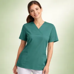 DAMEN - TENCEL - KASACK 2251 von LEIBER / Farbe: lindgrün / 50 % Lyocell 50 % Polyester