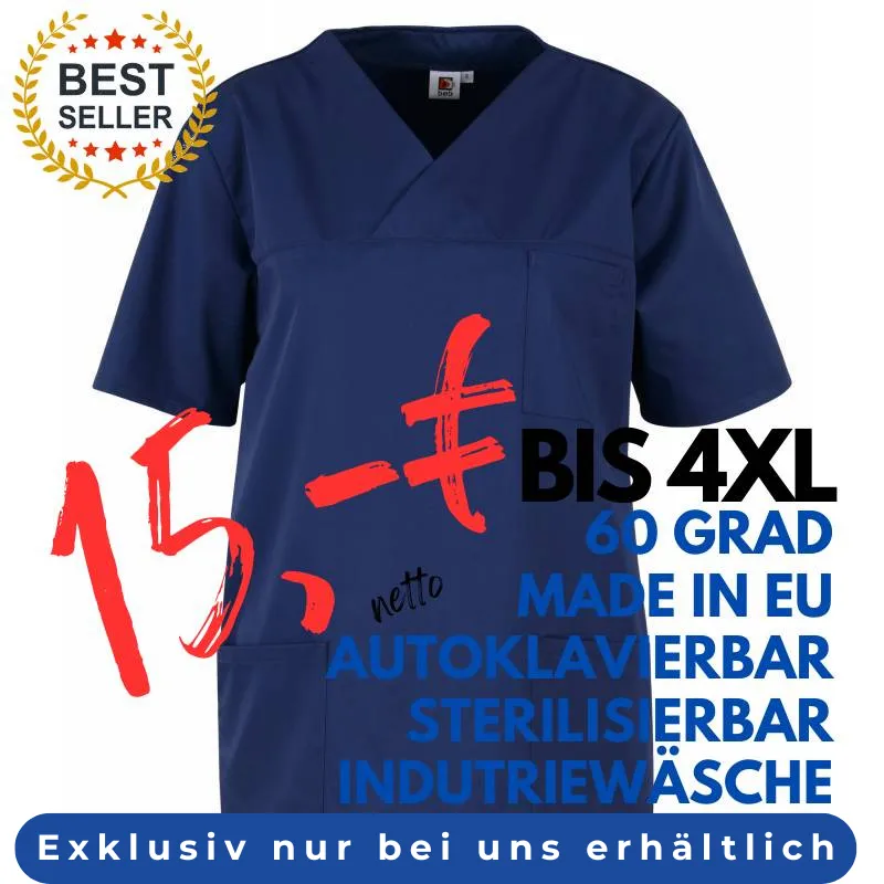 DAMEN - KASACK 2651 von MEIN-KASACK.de / Farbe: marine / 65%PES - 35%BW - 170g/m² | MEIN-KASACK.de - KASACK - KASACKS