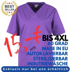 DAMEN - KASACK 2651 von MEIN-KASACK.de / Farbe: violett / 65%PES - 35%BW - 170g/m²