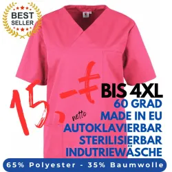 DAMEN - KASACK 2651 von MEIN-KASACK.de / Farbe: pink / 65%PES - 35%BW - 170g/m²