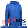 ARBEITS-HOODIE / ARBEITSPULLOVER HERREN | CORE 636 von ID / Farbe: azur / 60% BAUMWOLLE 40% POLYESTER