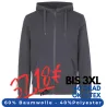 ARBEITS-HOODIE / ARBEITSPULLOVER HERREN | CORE 638 von ID / Farbe: silver grey / 60% BAUMWOLLE 40% POLYESTER