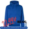 ARBEITS-HOODIE / ARBEITSPULLOVER UNISEX - DAMEN - HERREN | CORE 660 von ID / Farbe: königsblau / 70% BW 25% PES 5% VIS