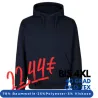 ARBEITS-HOODIE / ARBEITSPULLOVER UNISEX - DAMEN - HERREN | CORE 660 von ID / Farbe: navy / 70% BW 25% PES 5% VIS