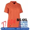 ARBEITS-POLO-SHIRT DAMEN | PRO Wear 321 von ID / Farbe: coral / 50% BAUMWOLLE 50% POLYESTER