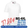 ARBEITS-POLO-SHIRT DAMEN | PRO Wear 321 von ID / Farbe: weiß / 50% BAUMWOLLE 50% POLYESTER