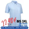 ARBEITS-POLO-SHIRT DAMEN| 521 von ID / Farbe: hellblau / 50% BAUMWOLLE 50% POLYESTER